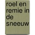 Roel en remie in de sneeuw