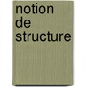 Notion de structure door Dresden