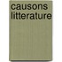 Causons litterature