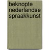 Beknopte nederlandse spraakkunst door Yehudah Berg