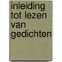 Inleiding tot lezen van gedichten