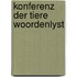 Konferenz der tiere woordenlyst