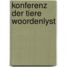 Konferenz der tiere woordenlyst door Kastner