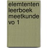 Elemtenten leerboek meetkunde vo 1 door Wilt