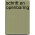 Schrift en openbaring