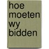 Hoe moeten wy bidden