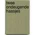 Twee ondeugende haasjes