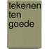 Tekenen ten goede