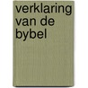 Verklaring van de bybel door J. Calvijn