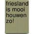 Friesland is mooi houwen zo!