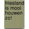 Friesland is mooi houwen zo! door J. van der Zee