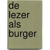 De lezer als burger by Thijs Jansen