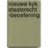 Nieuwe kyk staatsrecht -beoefening