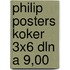 Philip posters koker 3x6 dln a 9,00
