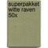 Superpakket witte raven 50x