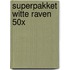Superpakket witte raven 50x