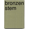 Bronzen stem door Claes