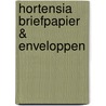 Hortensia briefpapier & enveloppen door Onbekend