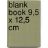 Blank book 9,5 x 12,5 cm