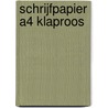 Schrijfpapier A4 klaproos door J. Brinkman-Salentijn