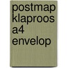 Postmap klaproos A4 envelop door J. Brinkman-Salentijn
