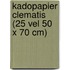Kadopapier clematis (25 vel 50 x 70 cm)