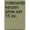 Notecards kersen aktie set 15 ex. by J. Brinkman-Salentijn