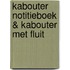 Kabouter notitieboek & kabouter met fluit