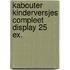 Kabouter kinderversjes compleet display 25 ex.