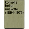 Kornelis Heiko Miskotte (1894-1976) door Onbekend