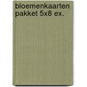 Bloemenkaarten pakket 5x8 ex. door J. Brinkman-Salentijn