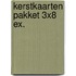 Kerstkaarten pakket 3x8 ex.