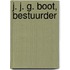 J. J. G. Boot, bestuurder