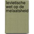Levietische wet op de melaatsheid
