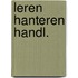 Leren hanteren handl.