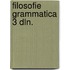 Filosofie grammatica 3 dln.