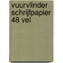 Vuurvlinder schrijfpapier 48 vel