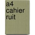 A4 cahier ruit