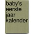 Baby's eerste jaar kalender