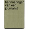 Herinneringen van een journalist door B. de Jong