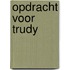 Opdracht voor trudy