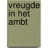 Vreugde in het ambt