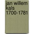 Jan willem kals 1700-1781