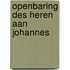 Openbaring des heren aan johannes