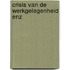 Crisis van de werkgelegenheid enz