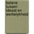 Balans tussen ideaal en werkelykheid
