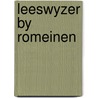 Leeswyzer by romeinen by Baarlink