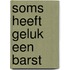Soms heeft geluk een barst
