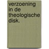 Verzoening in de theologische disk. door Wiersinga