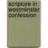 Scripture in westminster confession